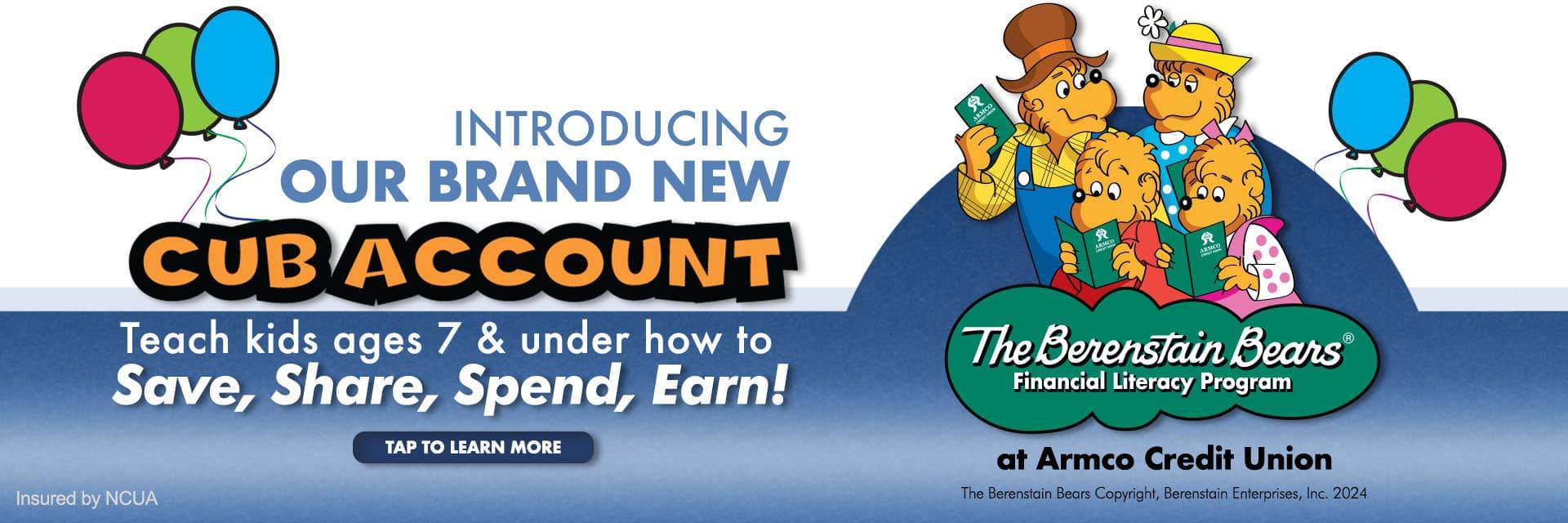 The Berenstain Bears® Financial Literacy Program at Armco Credit Union